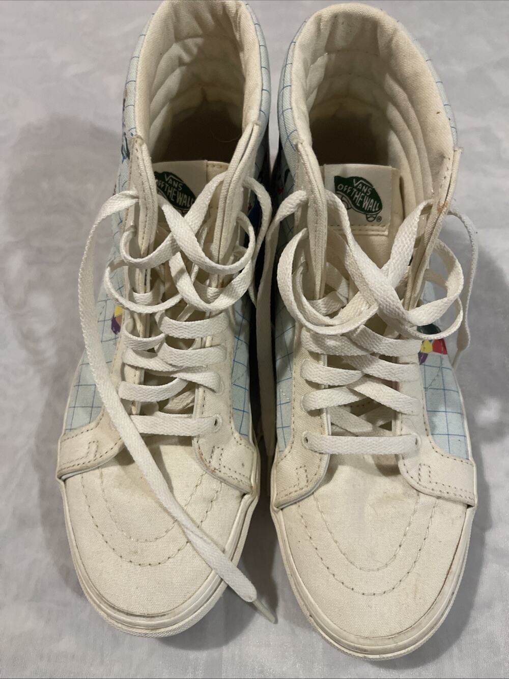 Vans Save The Planet Skateboarding Shoes Sneakers Women’s 8 Hightop Men’s 6.5